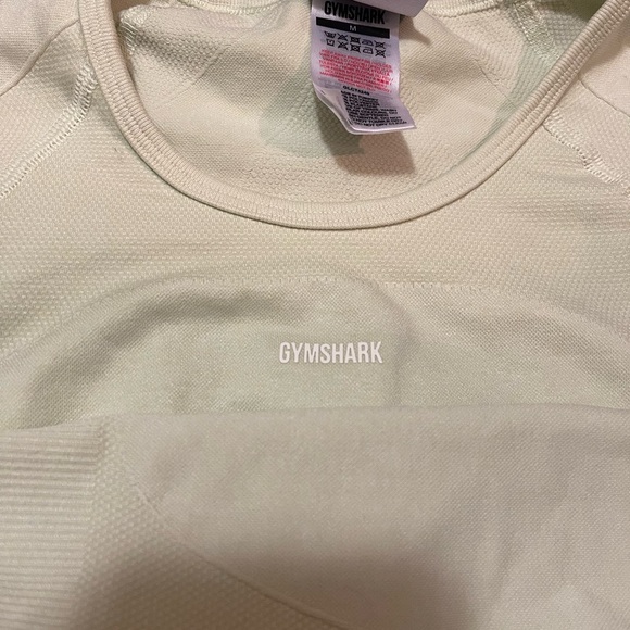 Mint GYM-SHARK Long Sleeve Women's Crop Top - Picture 3 of 4